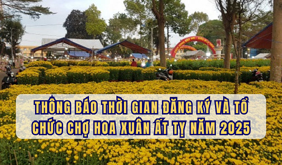 13. Thông báo thời gian đăng ký và tổ chức chợ hoa Xuân Ất Tỵ năm 2025.png