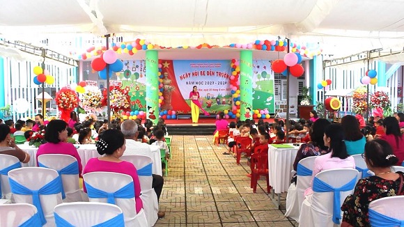 230905 Trường Mầm non Hoa Hồng tổ chức Ngày hội bé đến trường năm học 2023-2024 1.jpg