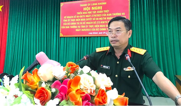 230920 Hội nghị triển khai học tập, quán triệt Kế hoạch số 56 và 272 của Ban Thường vụ Tỉnh ủy 3.jpg