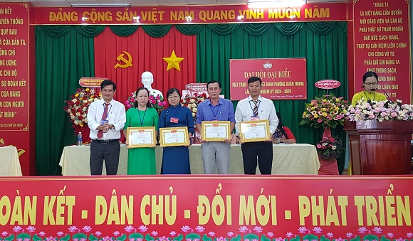 240322 Đại hội đại biểu Mặt trận Tổ quốc Việt Nam phường XUAN TRUNG 3.jpg